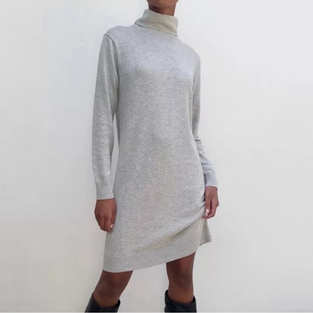 Aritizia BABATON Sweater Dress LS Merino wool M